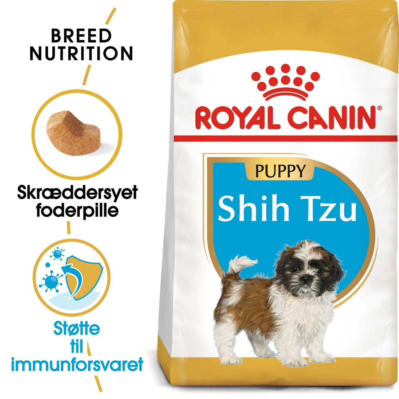 Royal Canin Shih Tzu Puppy 1,5 kg - tørfoder til hvalpe